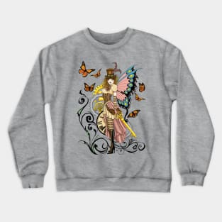 Beth Steampunk Fairy Crewneck Sweatshirt